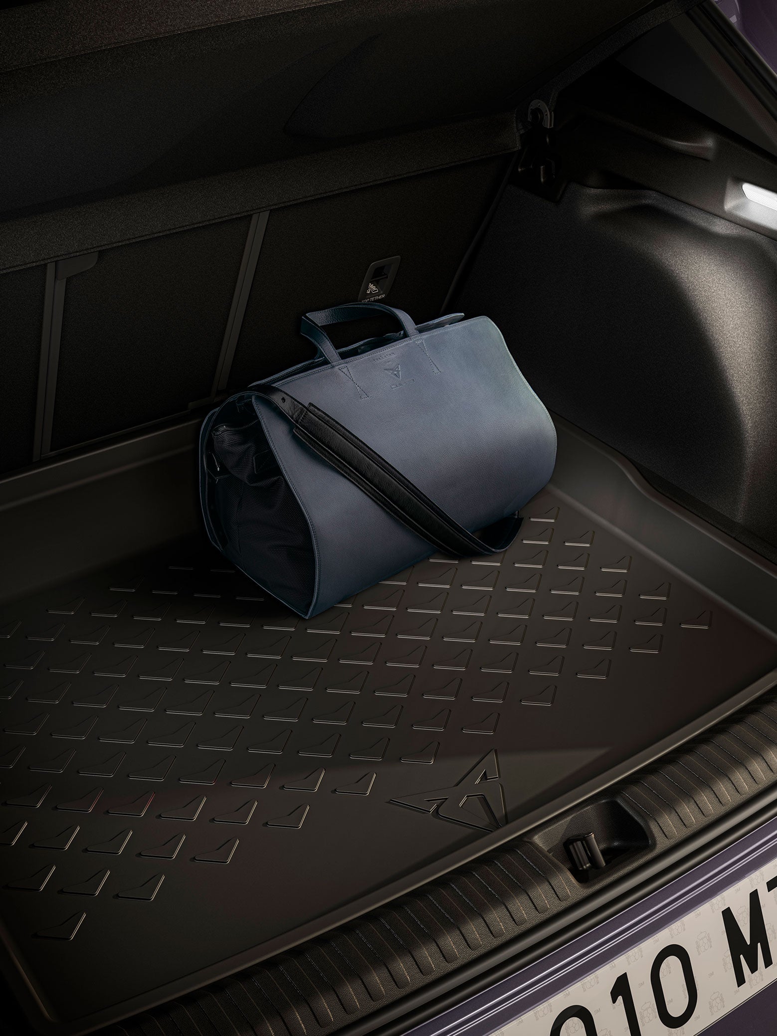 BANDEJA MALETERO PARA CUPRA TERRAMAR CON BORDES ALTOS