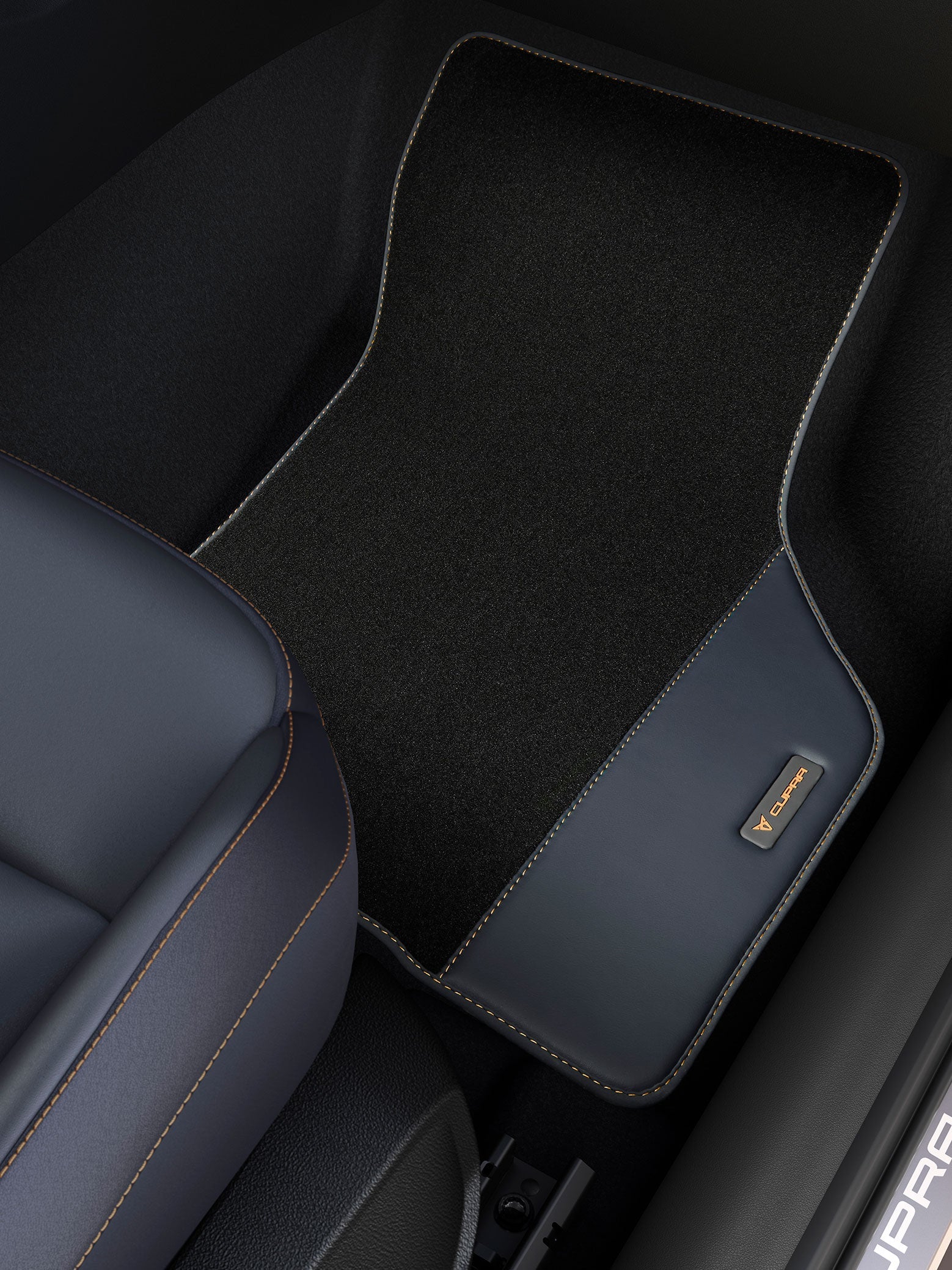 ALFOMBRILLAS PARA COCHE ACABADO PETROL BLUE