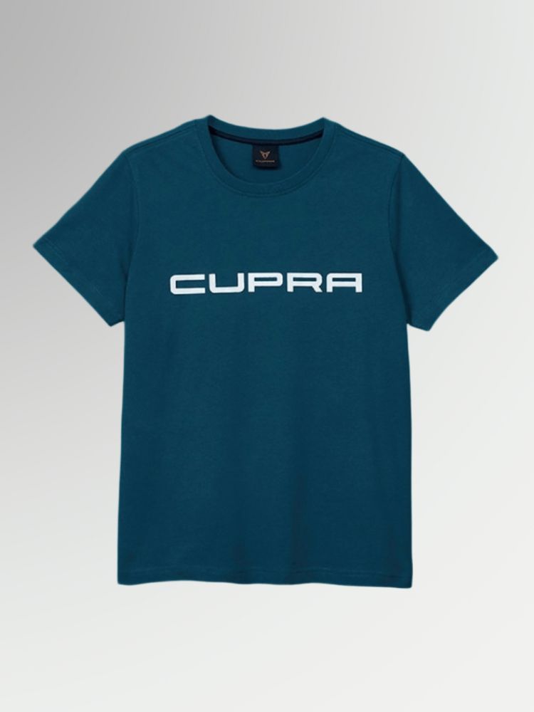 トップス Graphpaper cupra shirt Petrol blue cotton T-shirt | CUPRA Collection