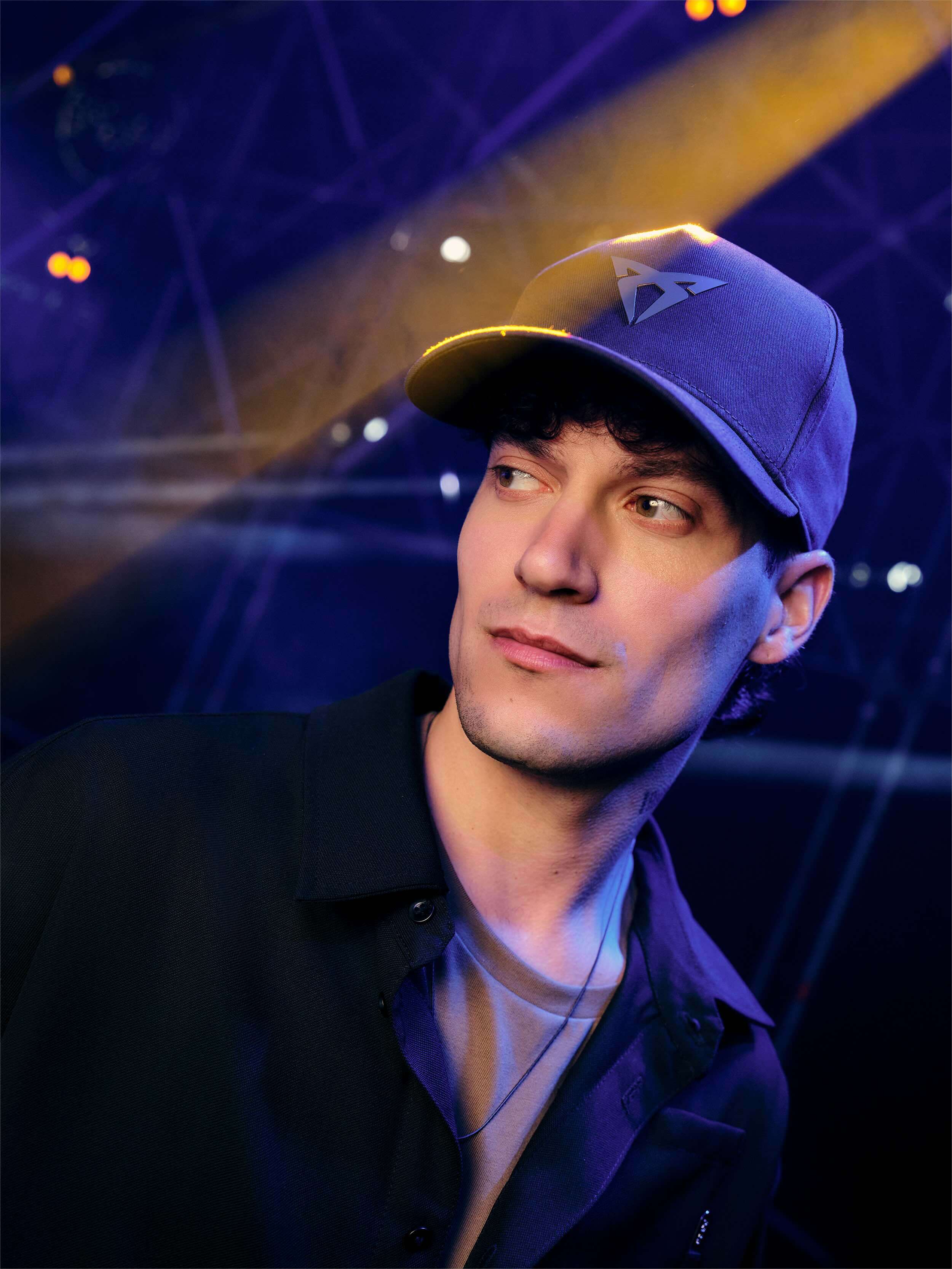 UNISEX MOONSLATE BLUE BASEBALL CAP