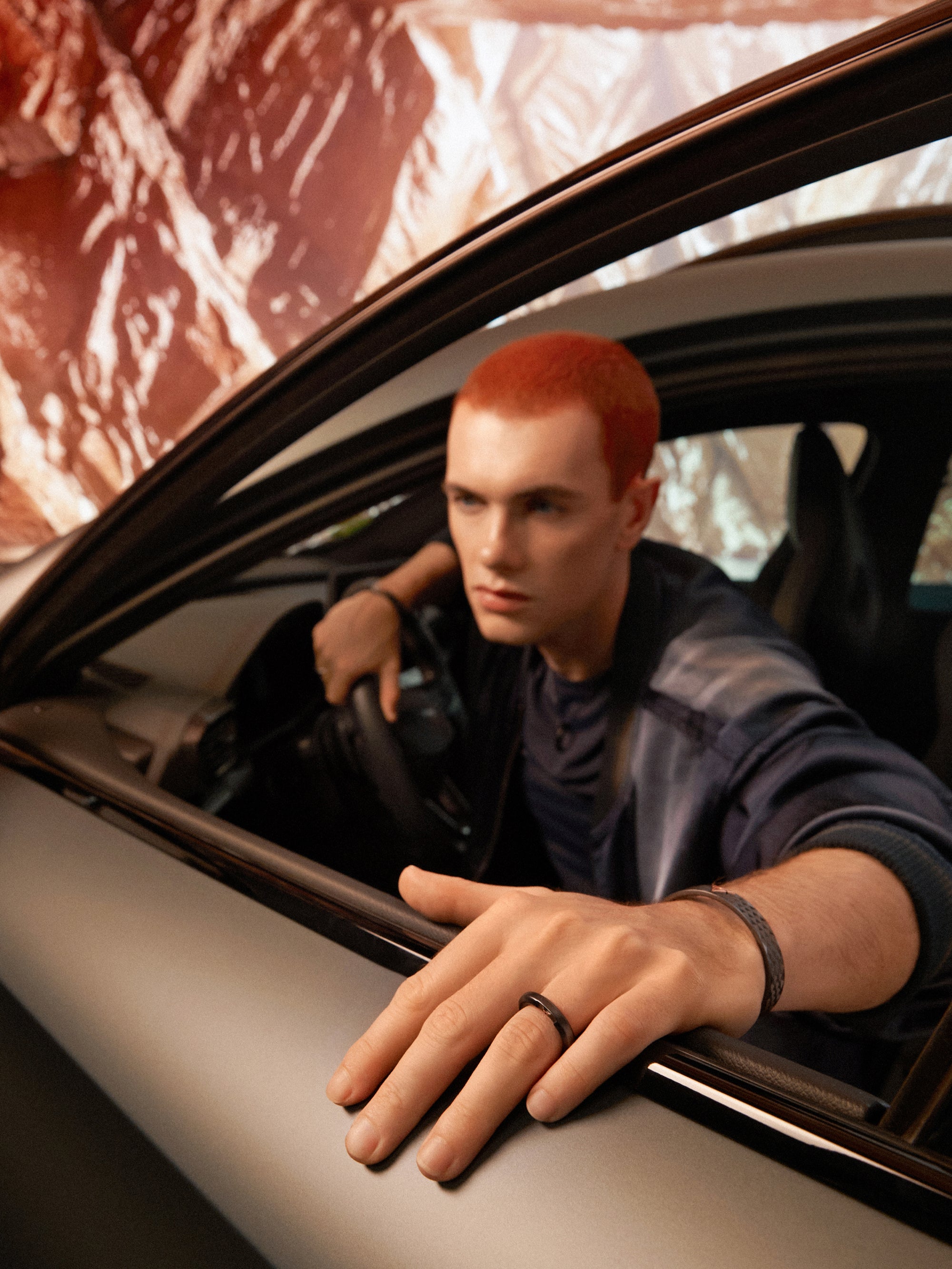 ANILLO DE COBRE CON CADENA - MAM x CUPRA