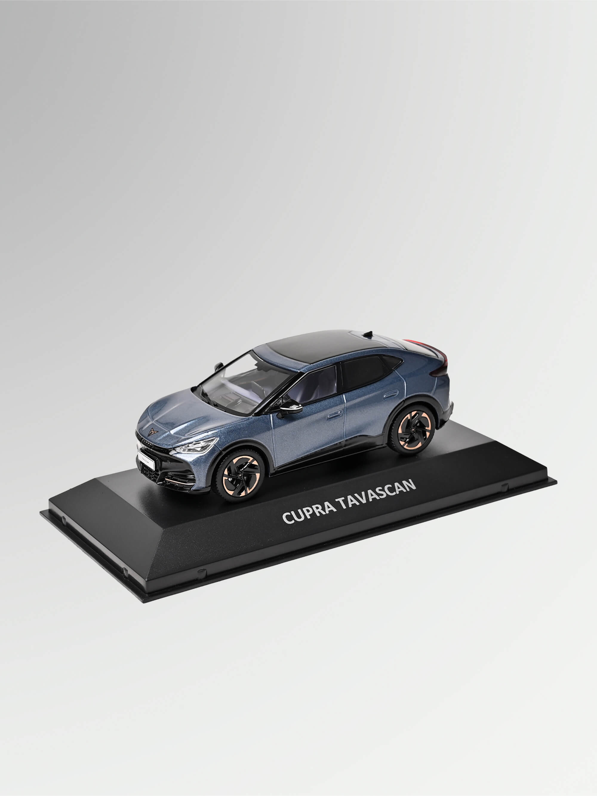 CUPRA TAVASCAN MODELLAUTO 1:43 BLAU