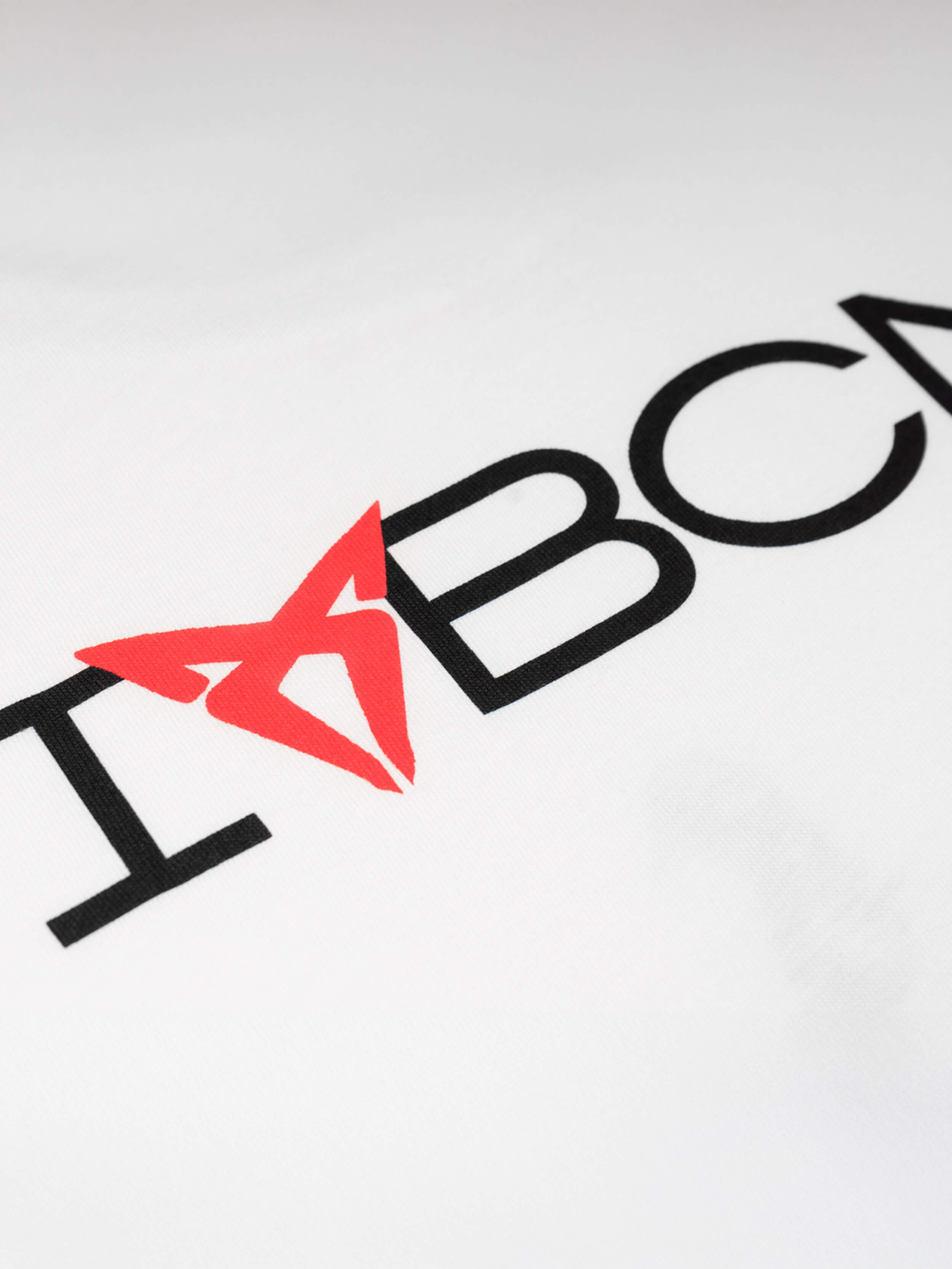 T-SHIRT FRONT BIRD WEISS UNISEX