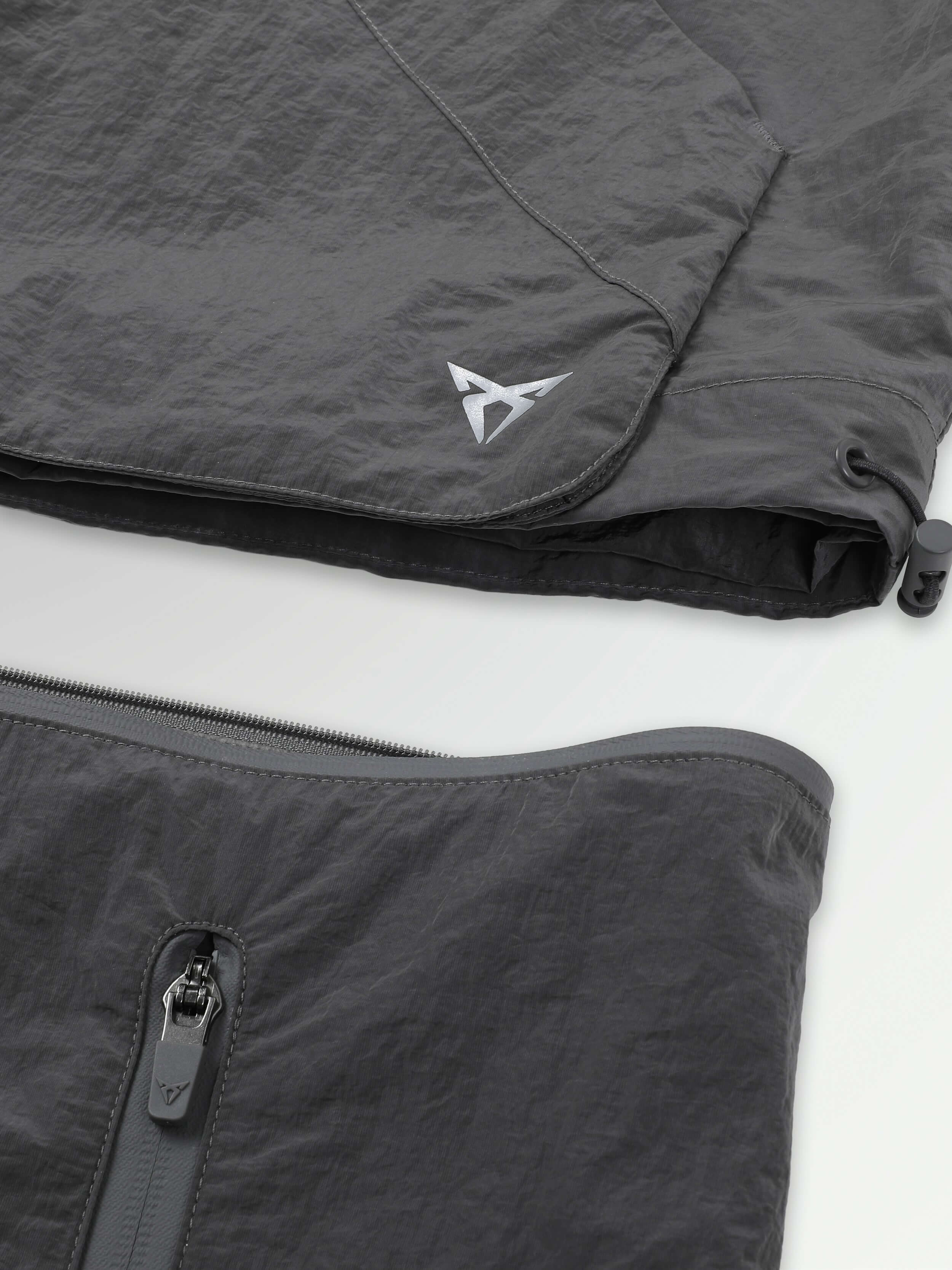 CHAQUETA DEPORTIVA GRIS MUJER