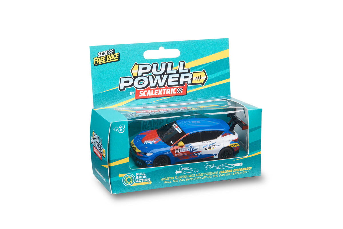 CUPRA TCR PULL POWER CAR TO SCALE 1:43 – SCALEXTRIC x CUPRA