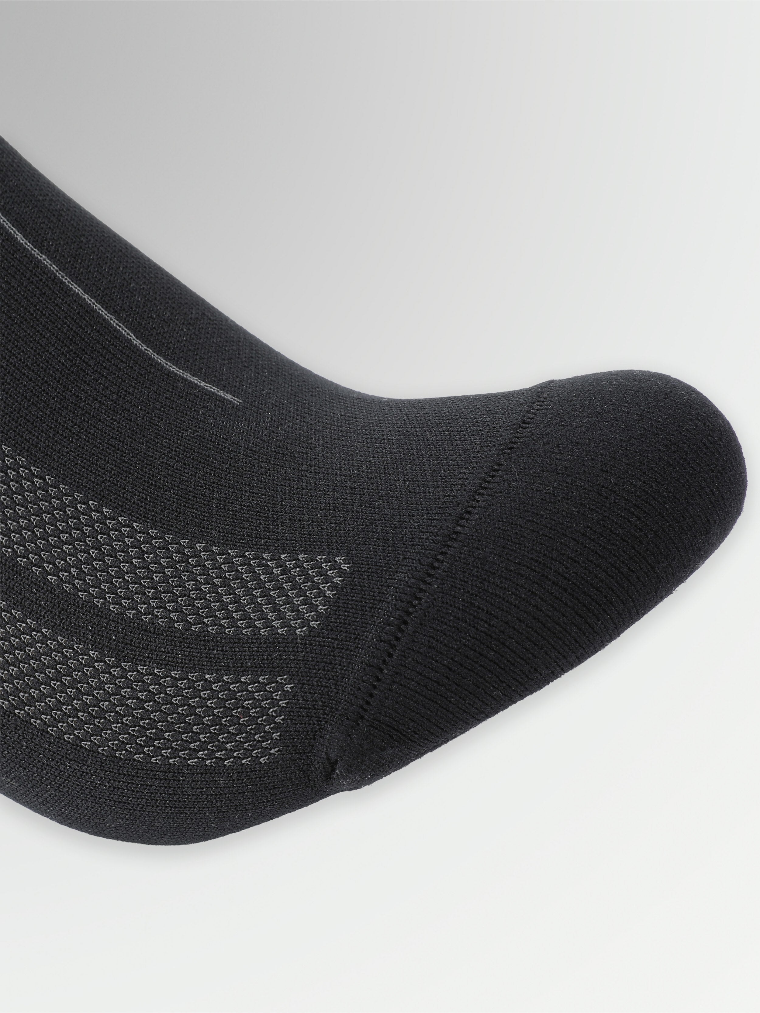 Kurze Unisex-Sportsocken Anthrazit