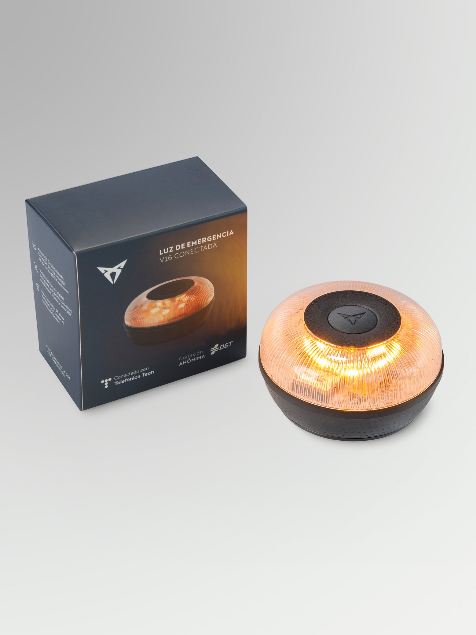 BALIZA DE EMERGENCIA V16 CUPRA (CONECTADA A DGT)