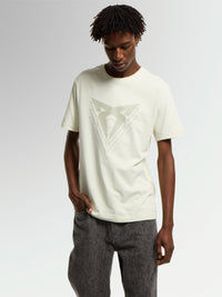 UNISEX TAIGA BEIGE BIG LOGO T-SHIRT