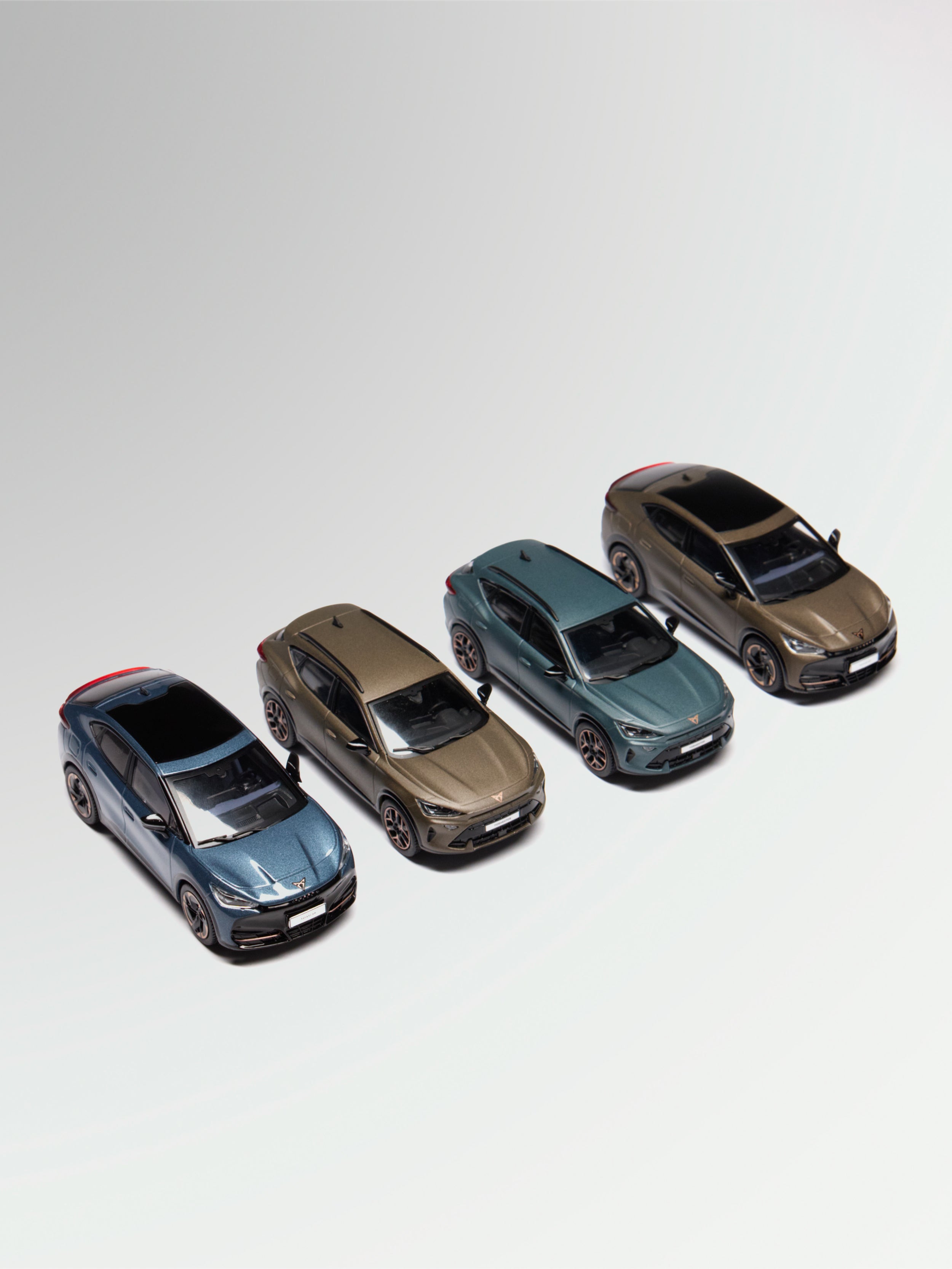 CUPRA TAVASCAN BLUE CAR TO SCALE 1:43