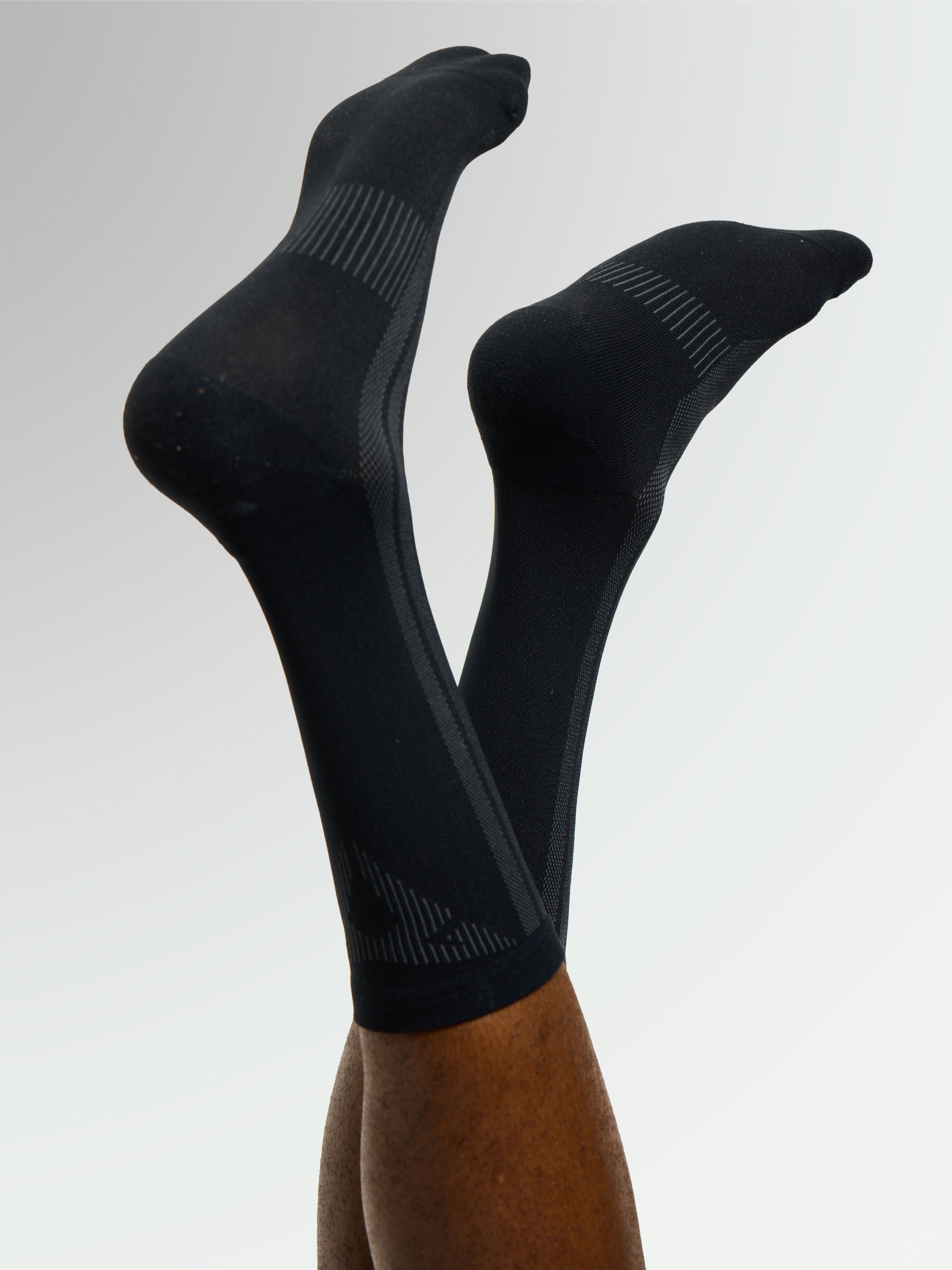 CALCETINES DEPORTIVOS LARGOS UNISEX ANTRACITA