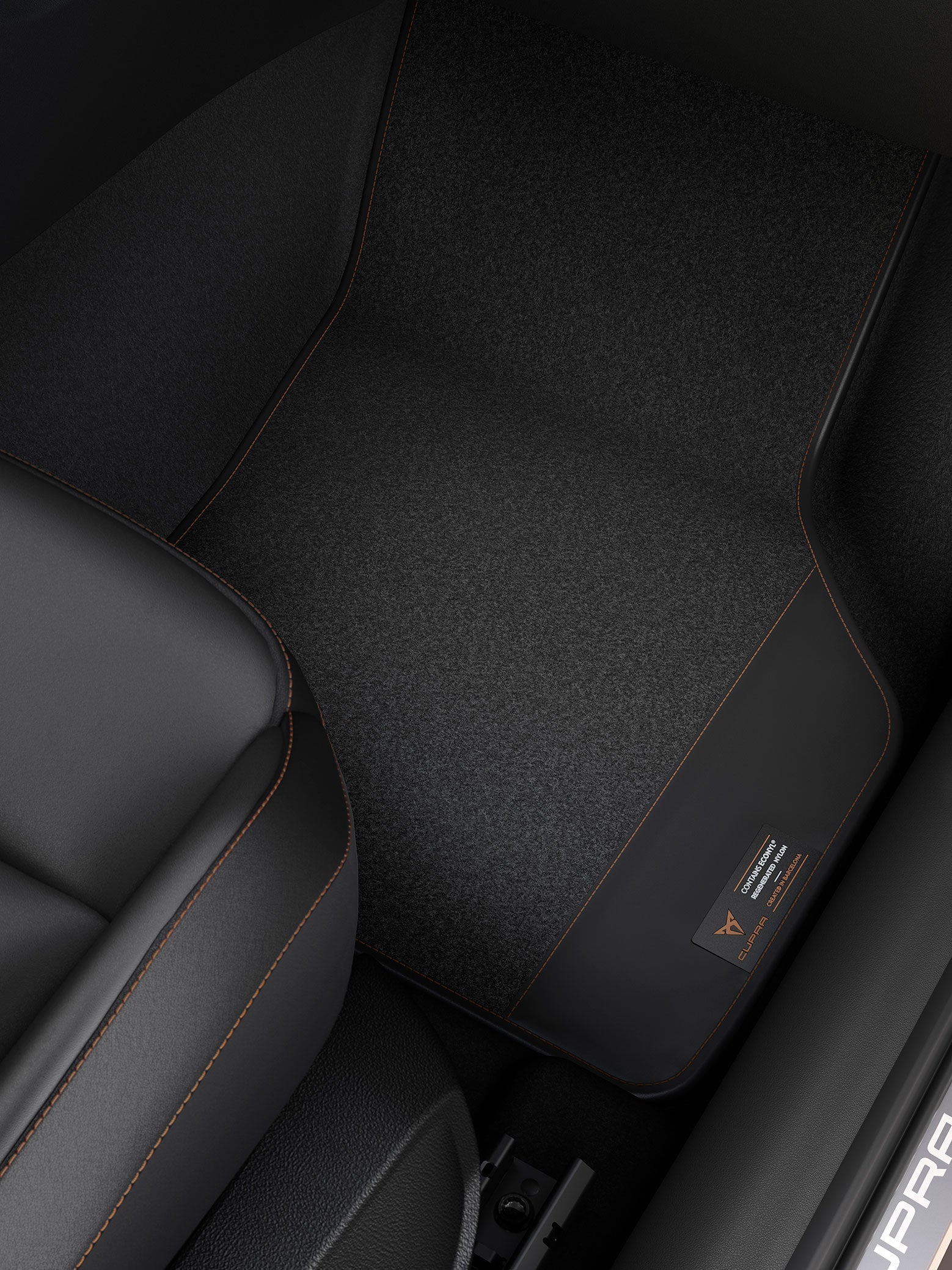 ALFOMBRILLAS CUPRA FORMENTOR VZ5 ACABADO MARRONE