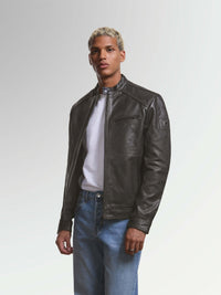 MEN'S LEATHER JACKET