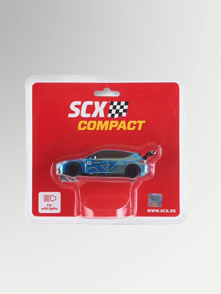 COCHE A ESCALA 1:43 SCALEXTRIC CUPRA E-RACER COMPACT – TAMBAY – WORLD CHAMPION ROW - SCALEXTRIC x CUPRA