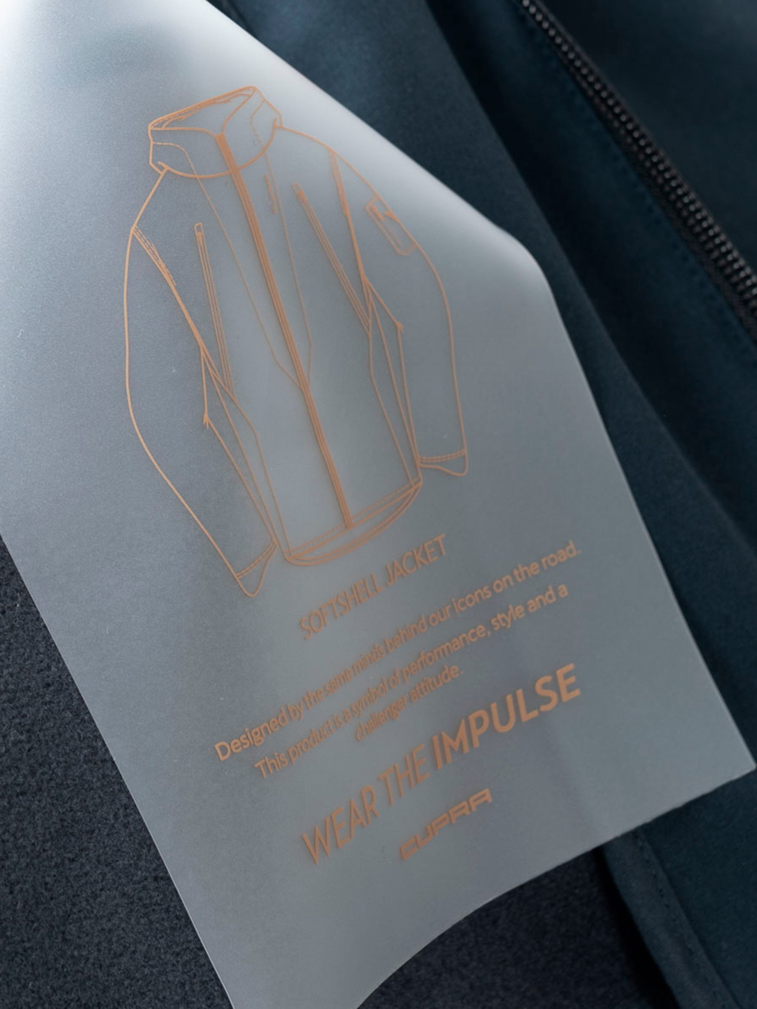 Water-resistant, lightweight softshell jacket | CUPRA Collection