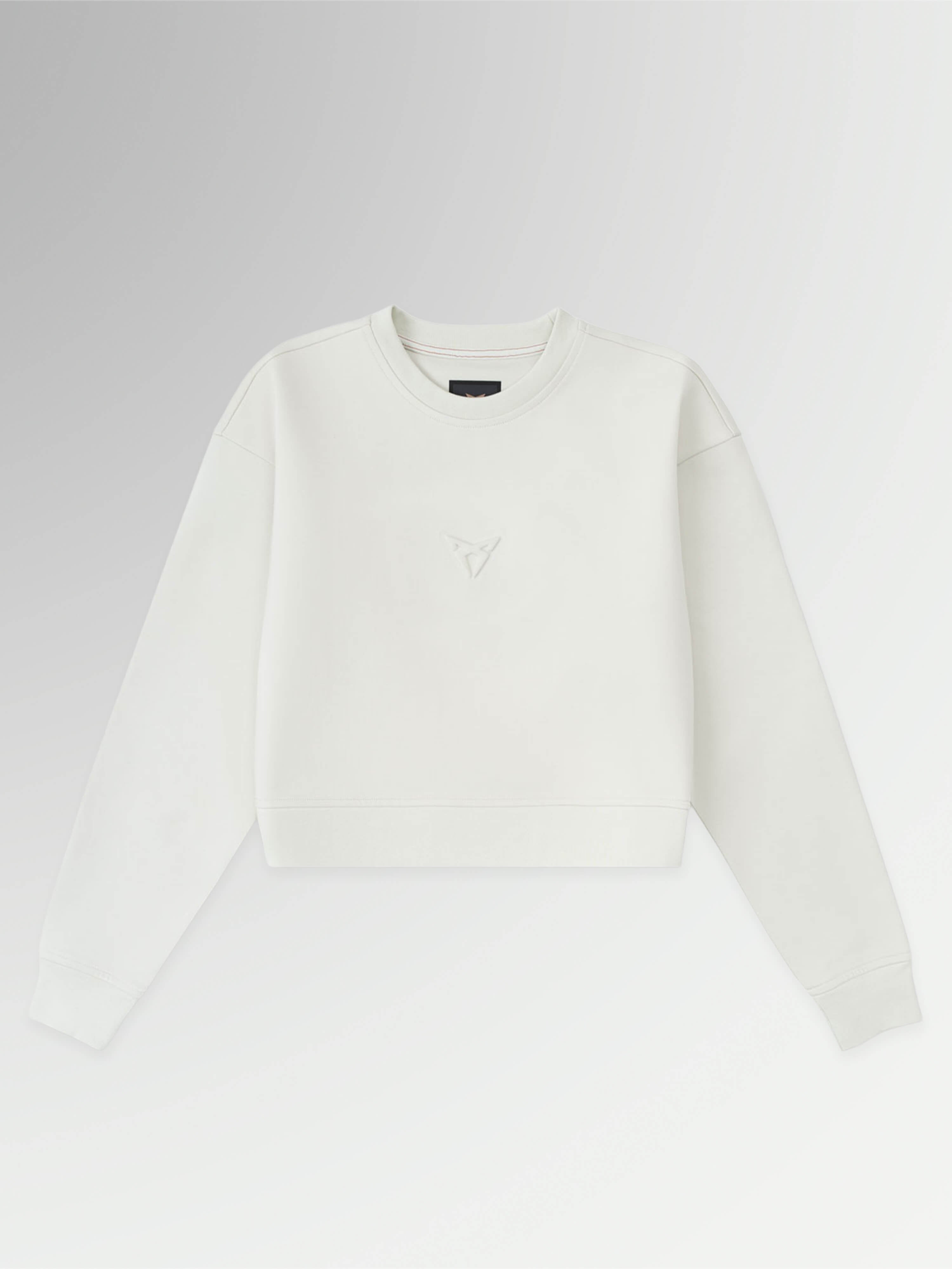 CUPRA SUDADERA EMBOSSED CROPPED