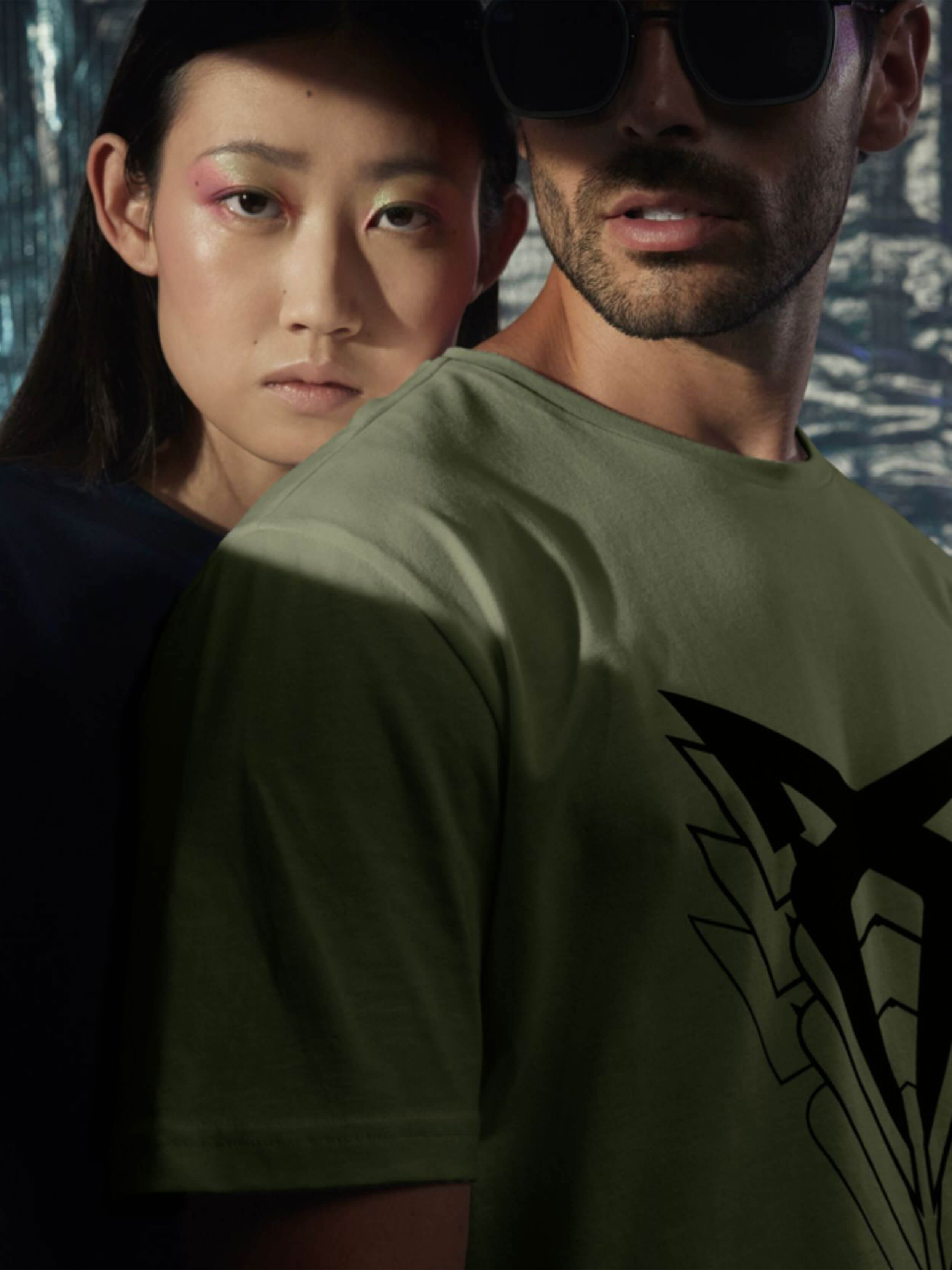 Green short-sleeved CUPRA T-shirt – big logo | CUPRA Collection