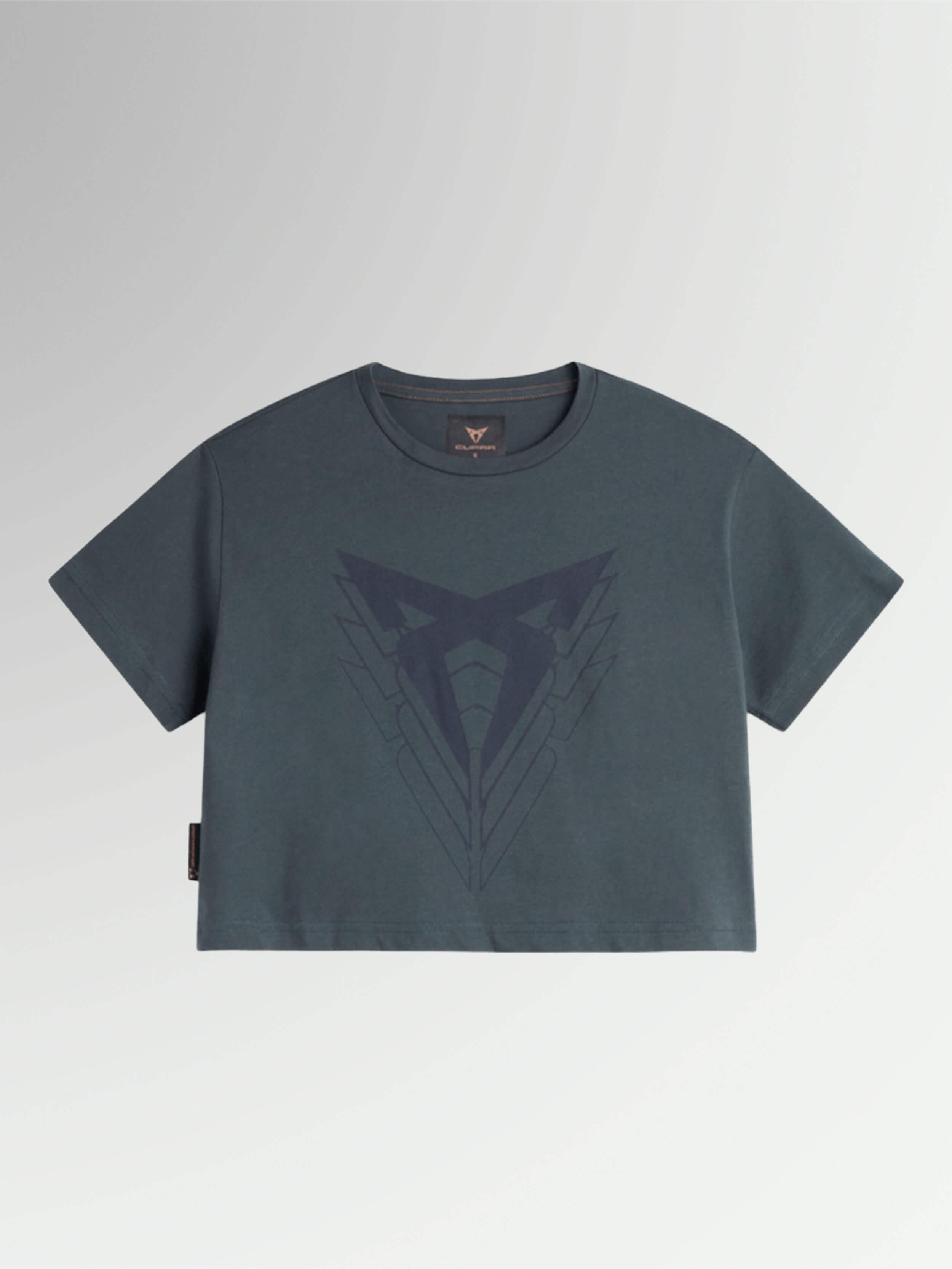 CUPRA CAMISETA BIG LOGO CROPPED