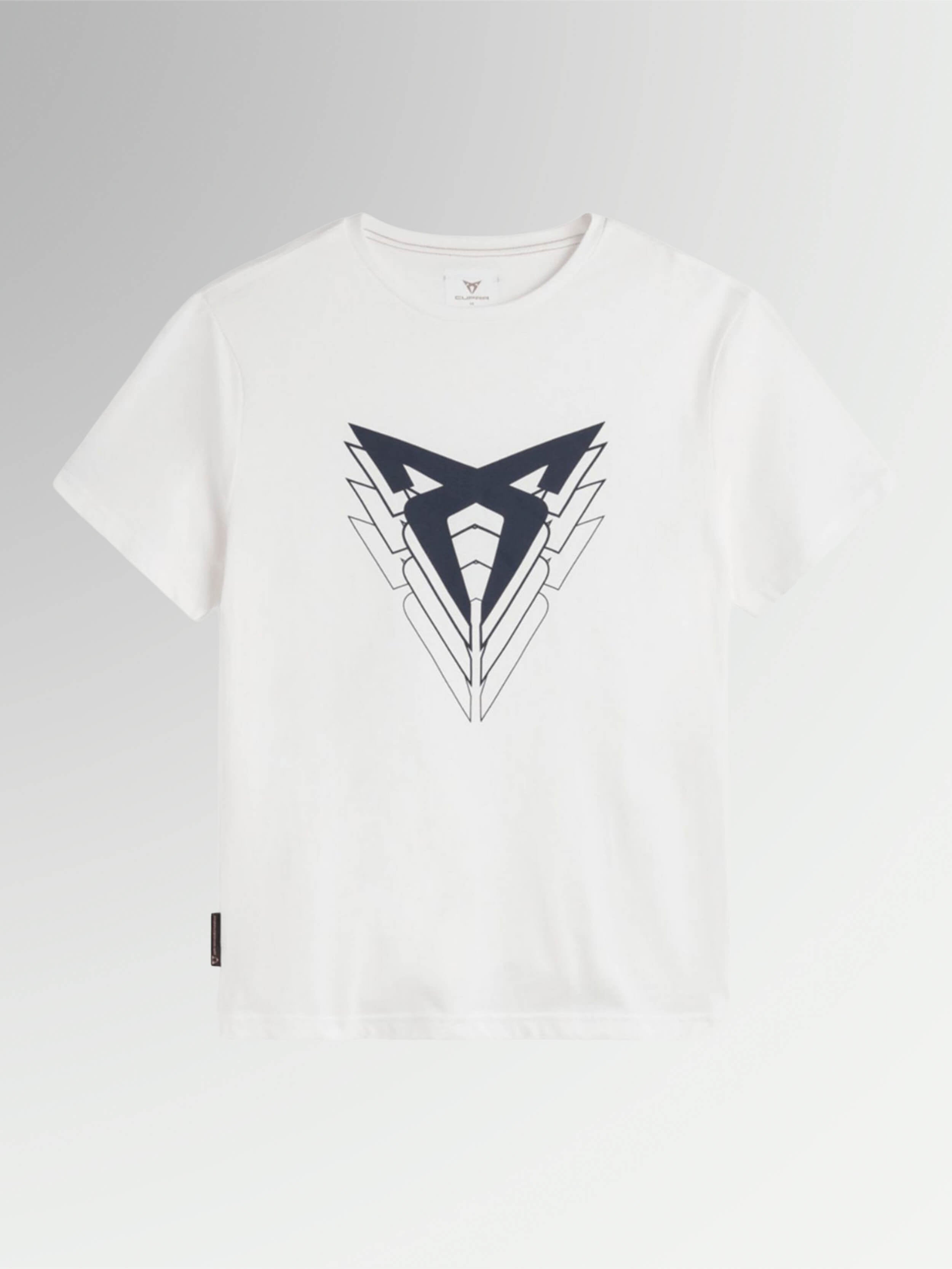 Weißes CUPRA Kurzarm-T-Shirt - Big Logo | CUPRA Collection