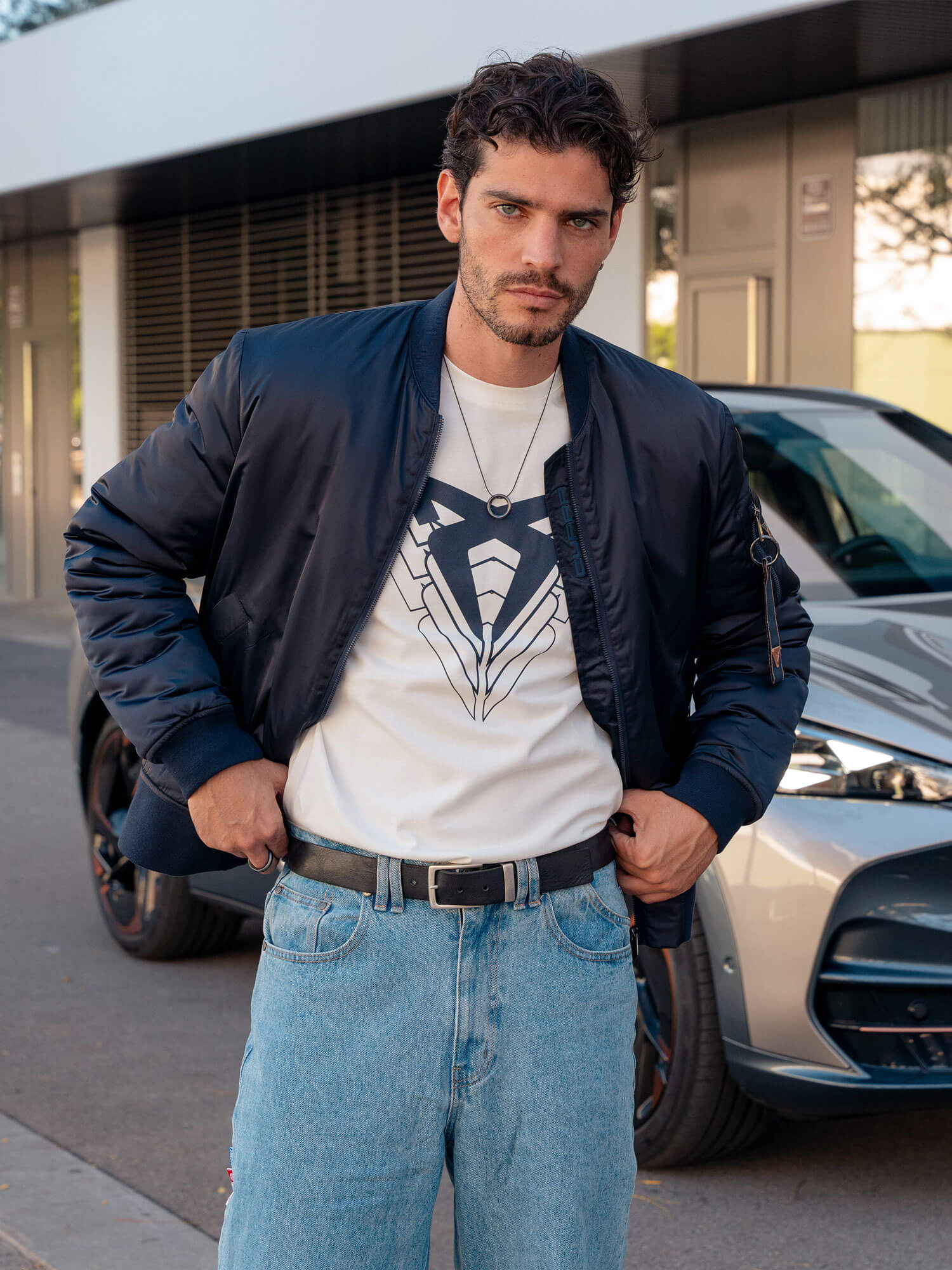 Weißes CUPRA Kurzarm-T-Shirt - Big Logo | CUPRA Collection