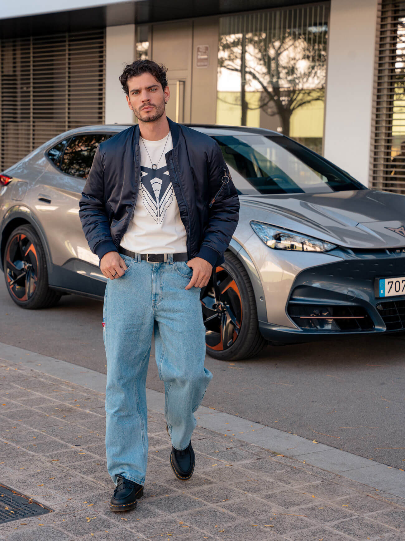 Weißes CUPRA Kurzarm-T-Shirt - Big Logo | CUPRA Collection