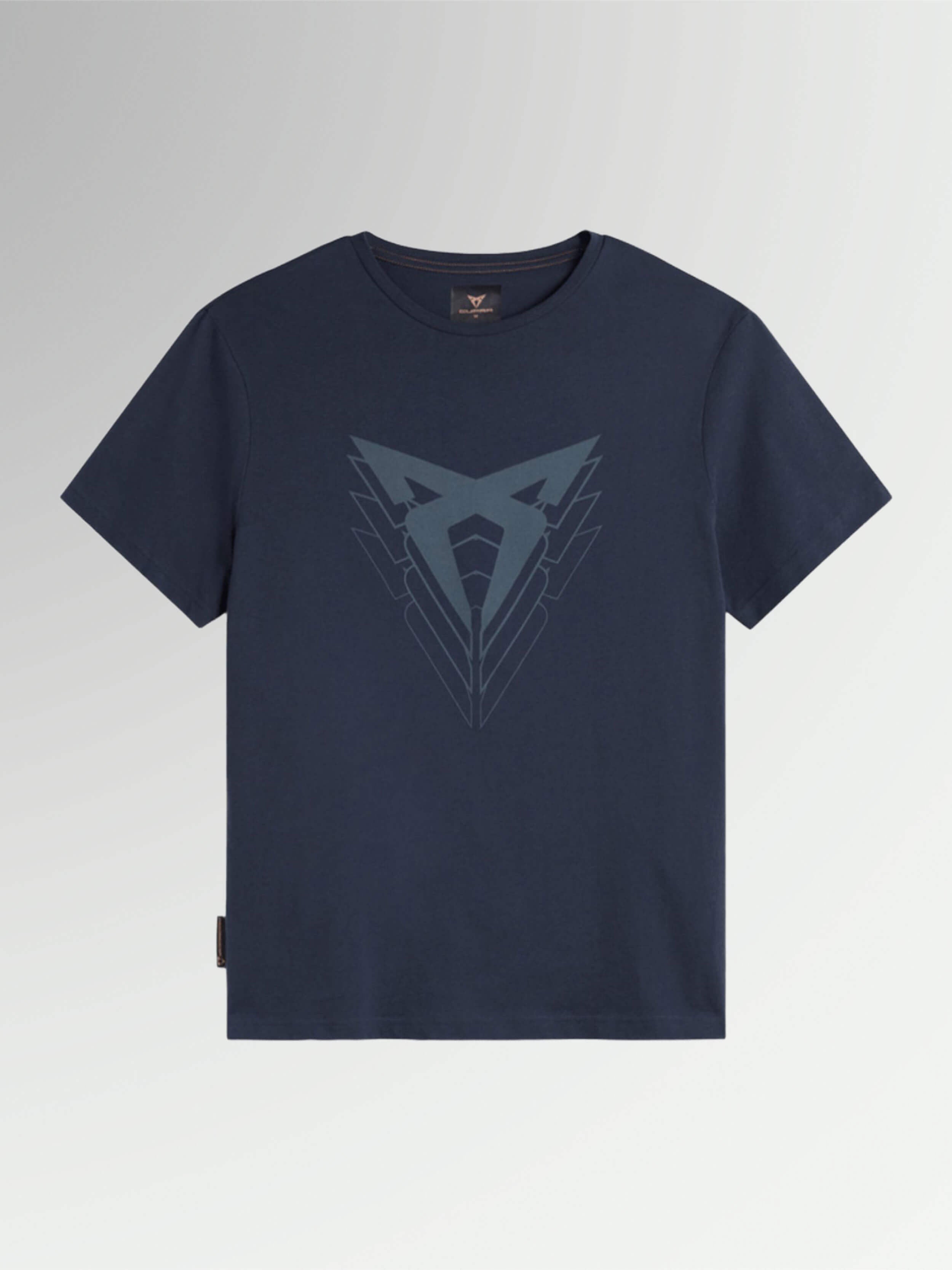 トップス studiolab404 100% Cupra Shirt T-SHIRT BIG LOGO CUPRA HOMME, MOONSLATE BLUE | Shop Cupra Rouen