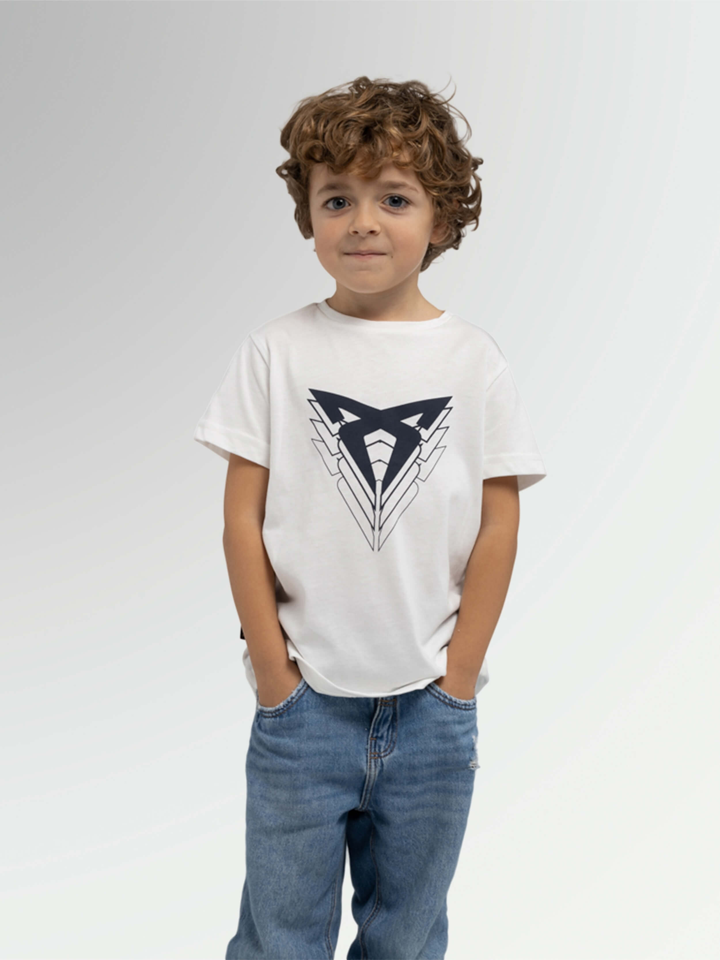 CUPRA BIG LOGO T-SHIRT STANDARD FÜR KINDER