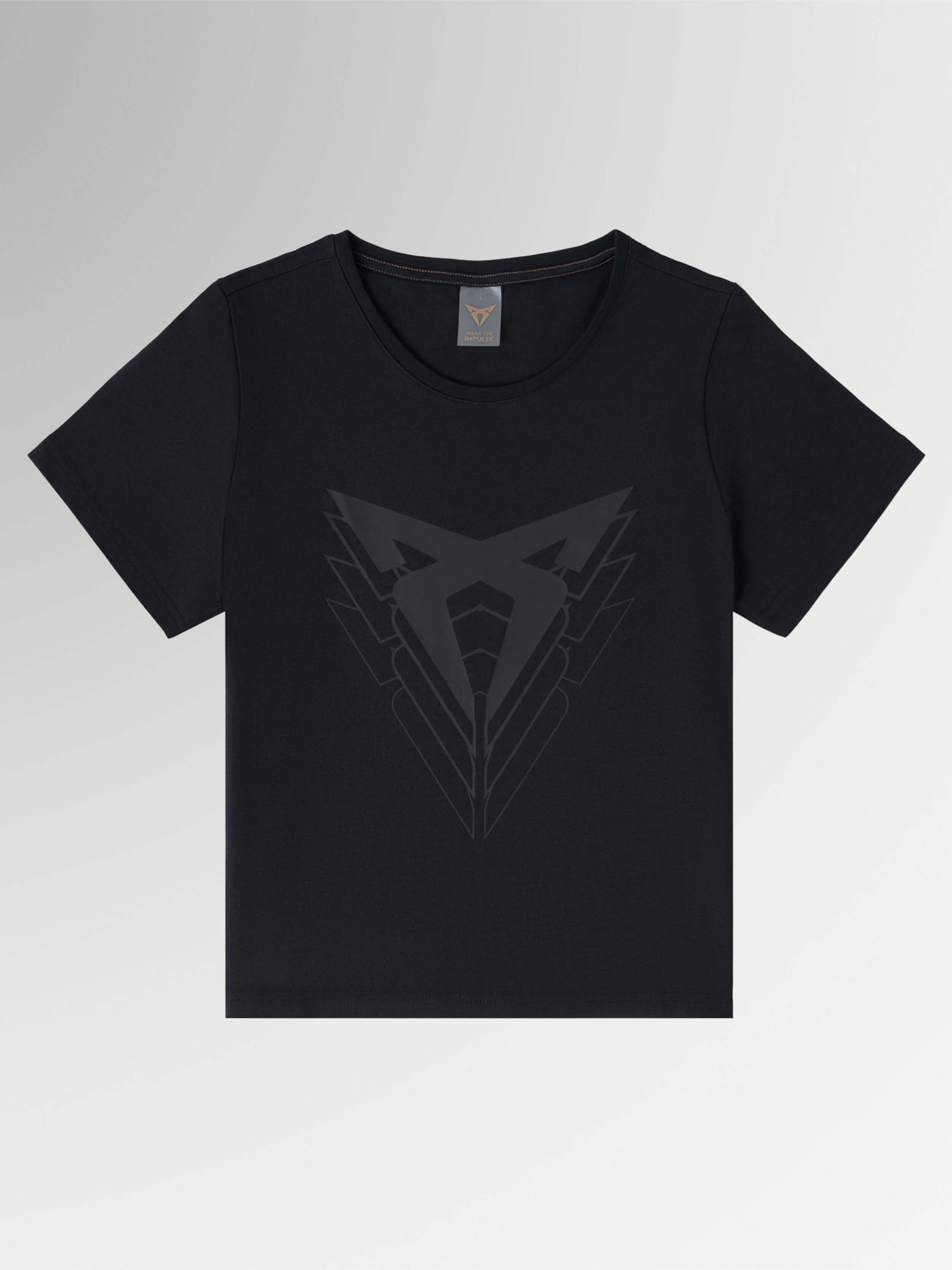 BIG LOGO T-SHIRT FÜR FRAUEN, TAILLIERT