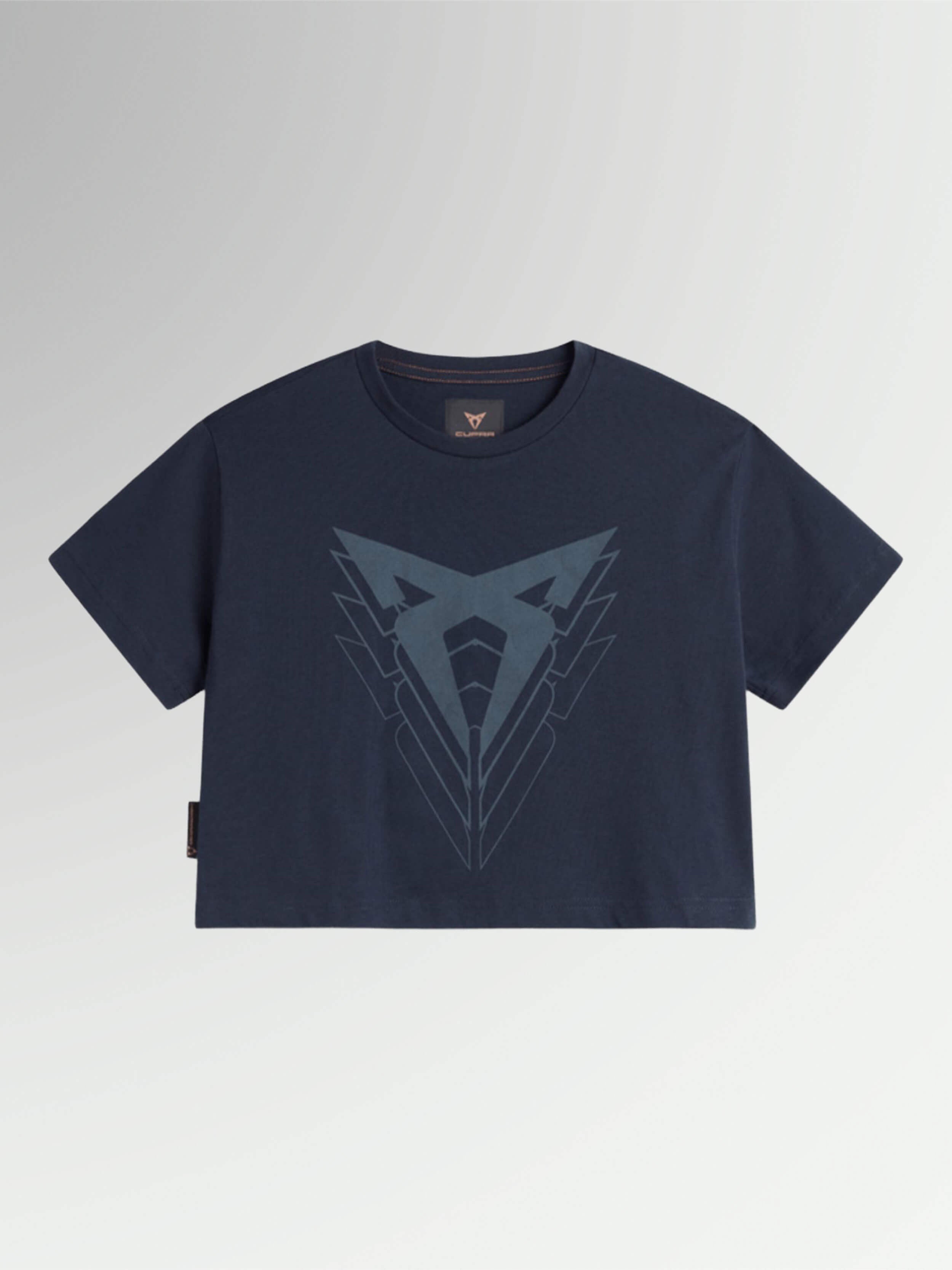 CUPRA CAMISETA BIG LOGO CROPPED