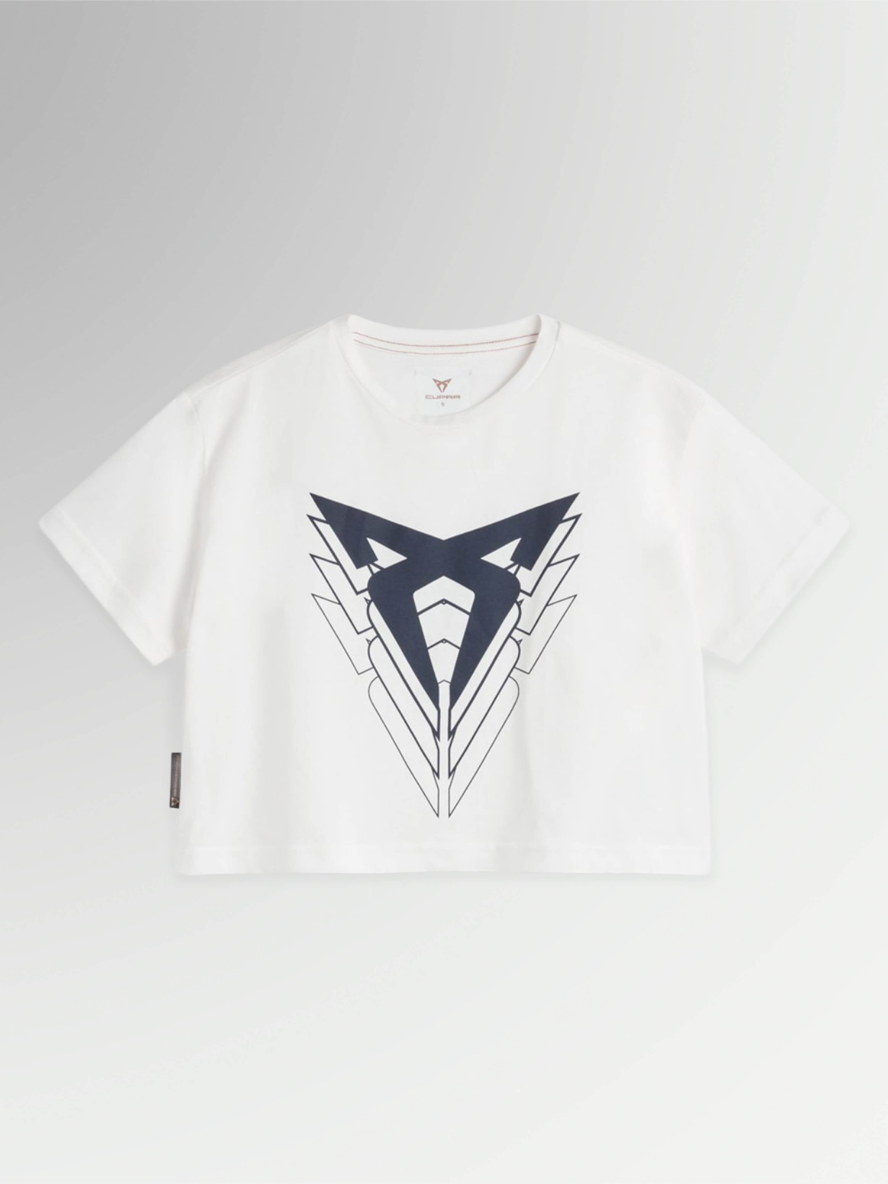 CUPRA CAMISETA BIG LOGO CROPPED
