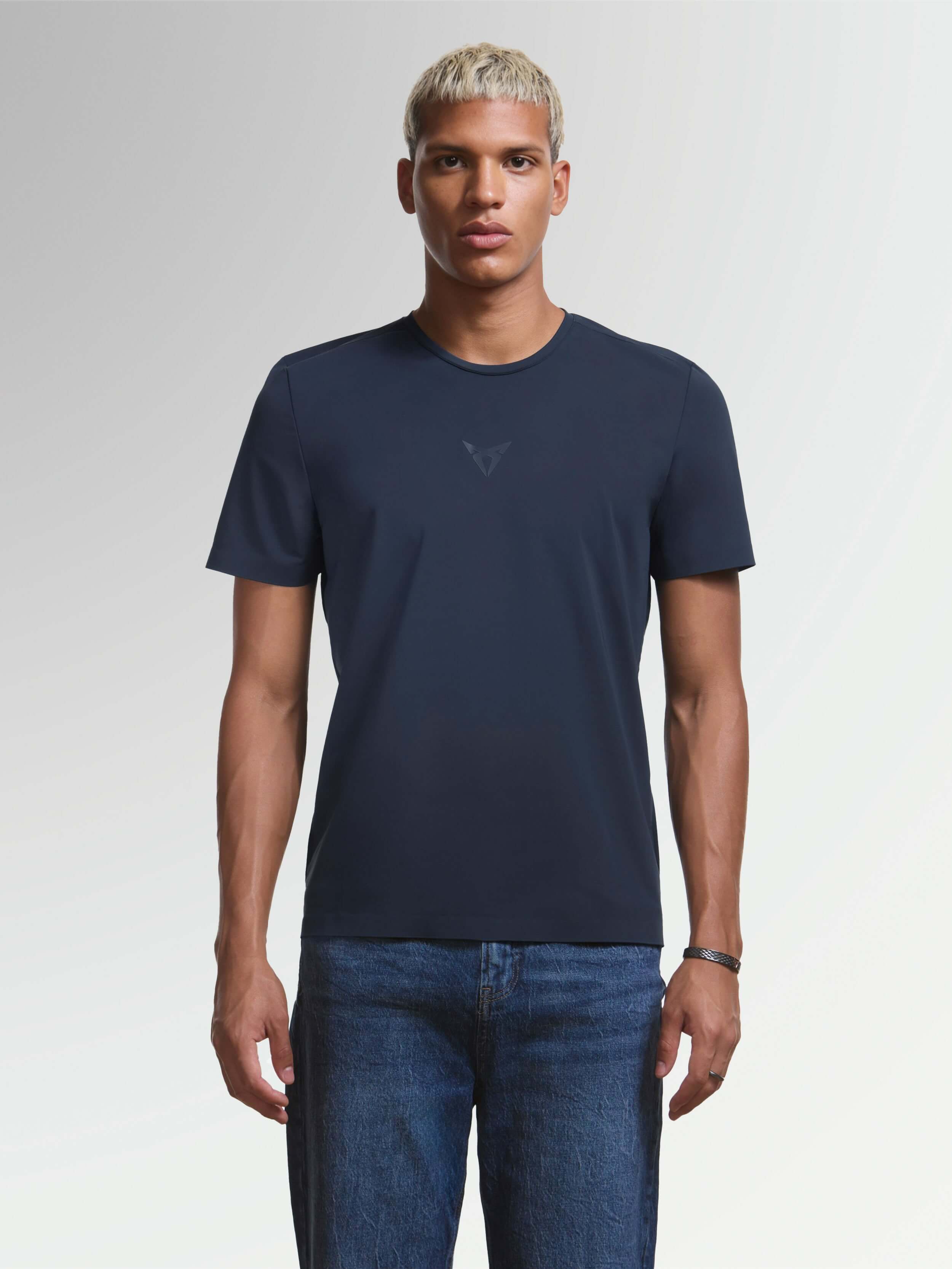 CUPRA Graues Technisches T-Shirt für Herren und Damen | CUPRA
