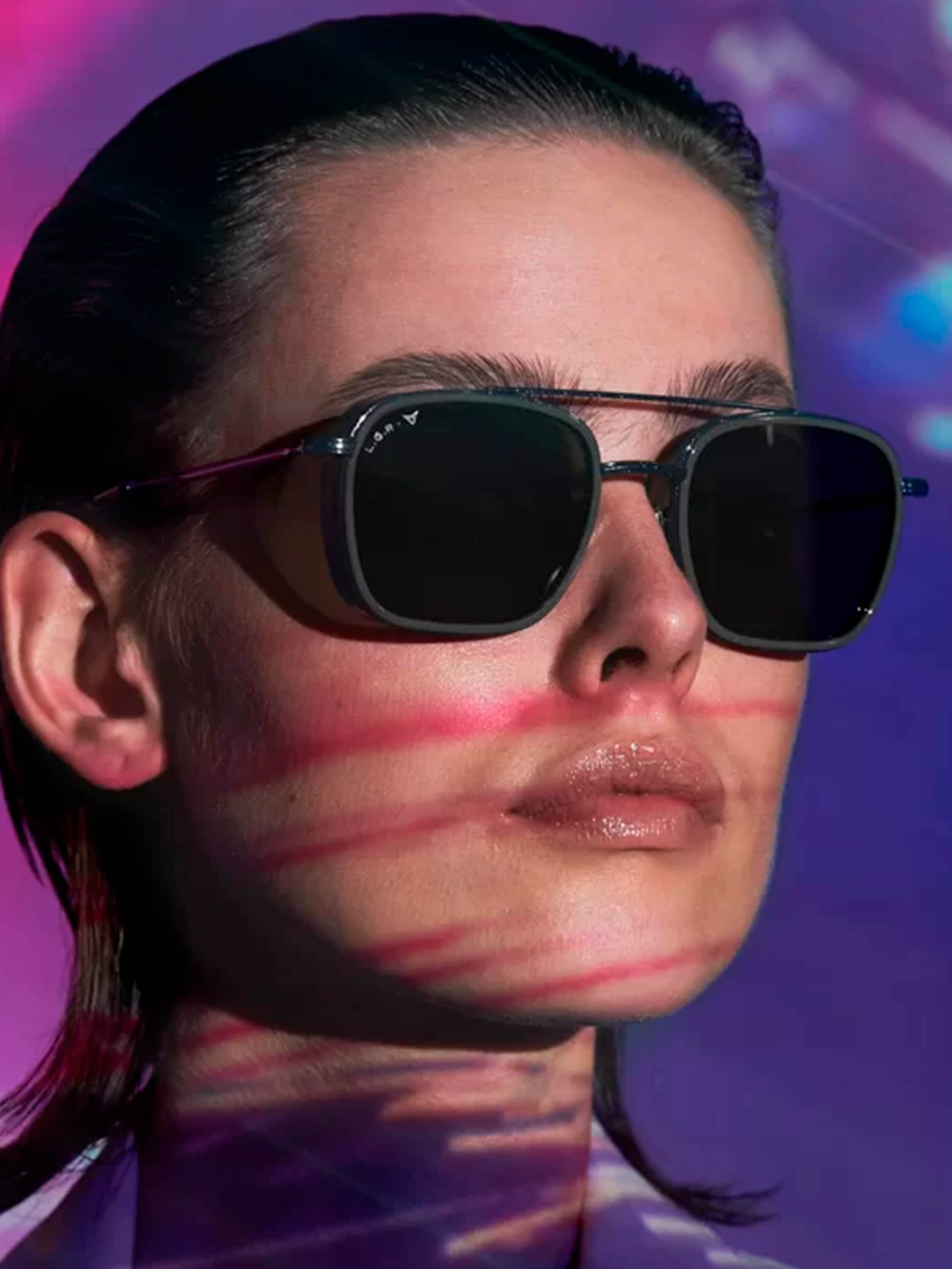 GAFAS DE SOL REUNION METAL EXPLORER  DARK ALUMINIUM / MAGNETIC TECH – L.G.R x CUPRA