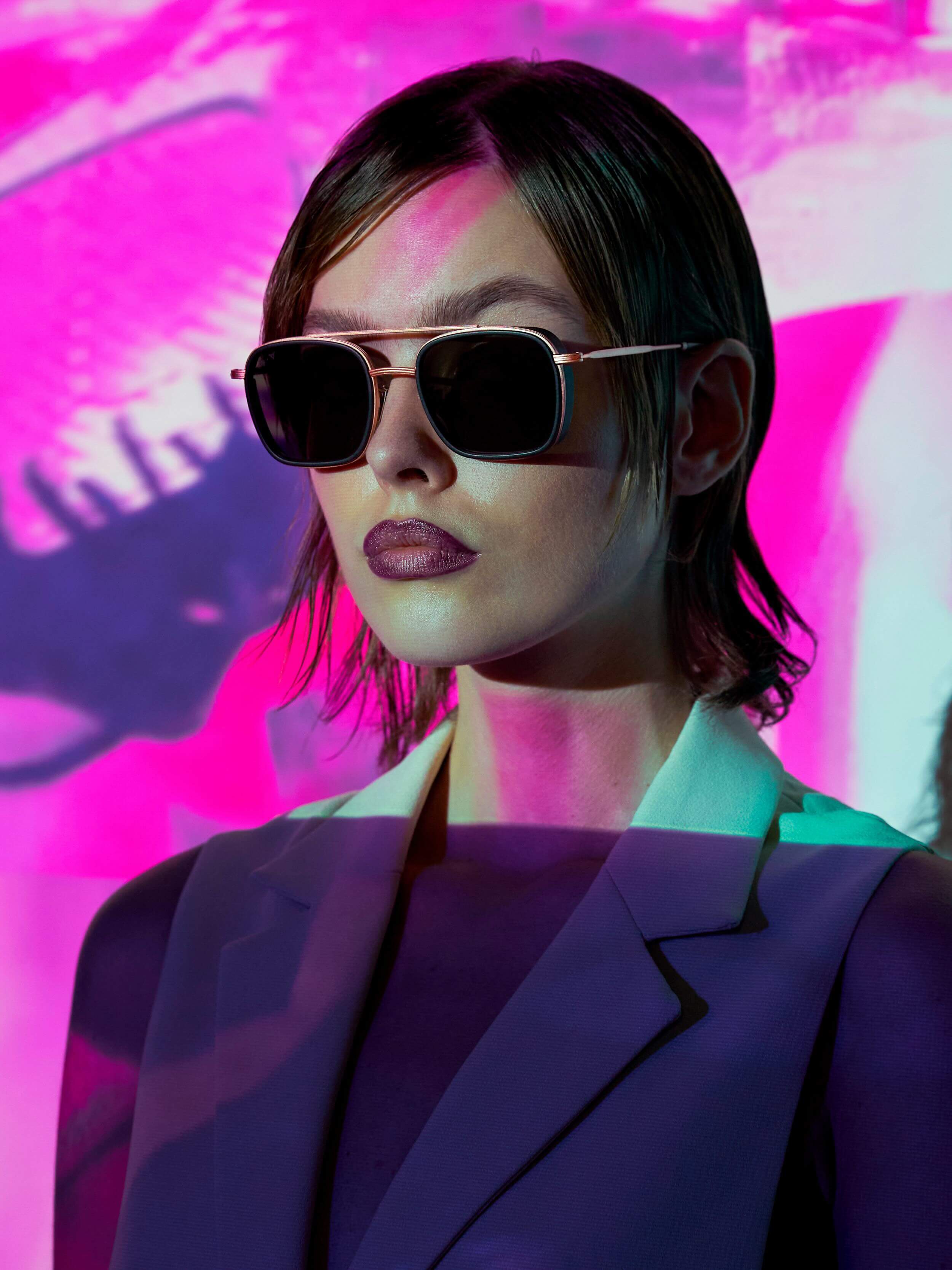 SONNENBRILLE TRIBE BLACK MATT / TECH COOPER  – LGR x CUPRA