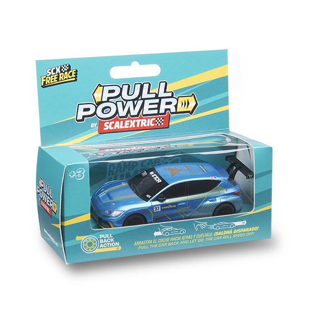 CUPRA ETCR PULL POWER CAR TO SCALE 1:43 – SCALEXTRIC x CUPRA