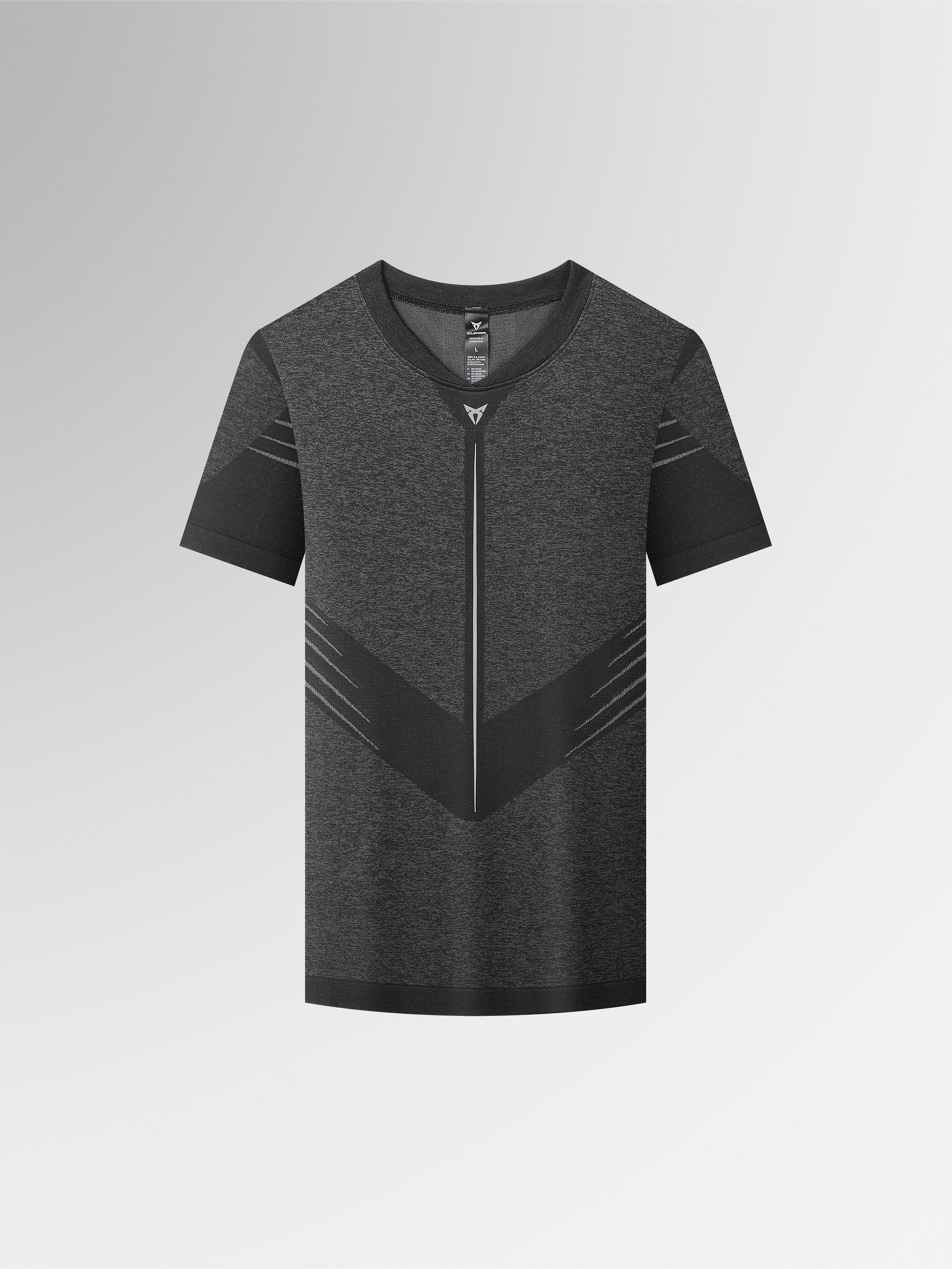 CAMISETA DEPORTIVA ANTRACITA MUJER