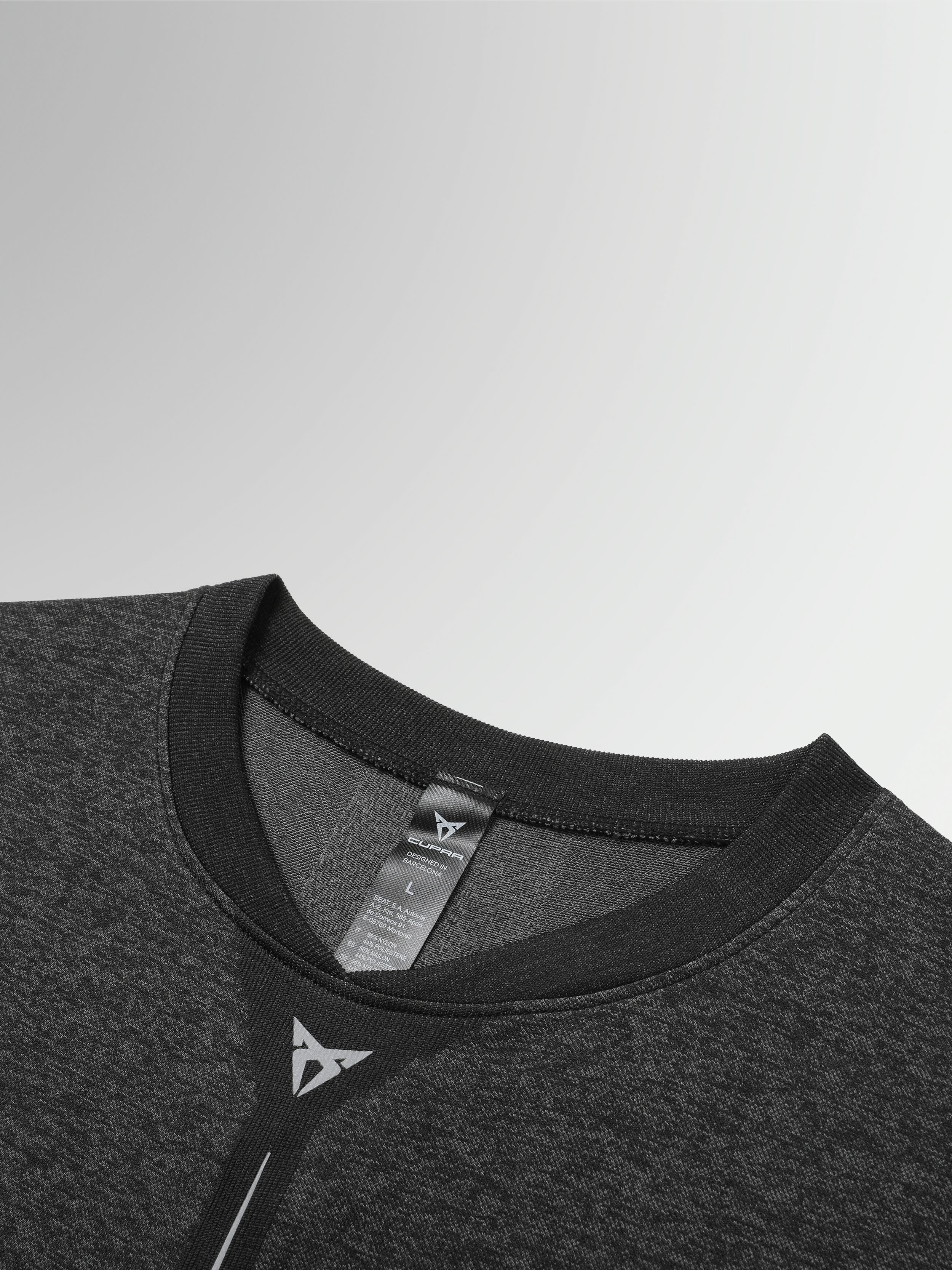 CAMISETA DEPORTIVA ANTRACITA MUJER